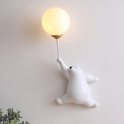 Bear Balloon Wall Lamp