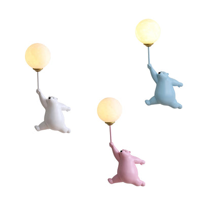 Bear Balloon Wall Lamp