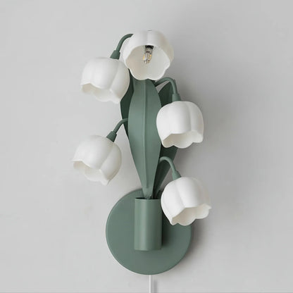 Bell Orchid Plug In Wall Lamp