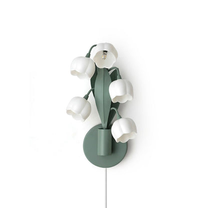 Bell Orchid Plug In Wall Lamp