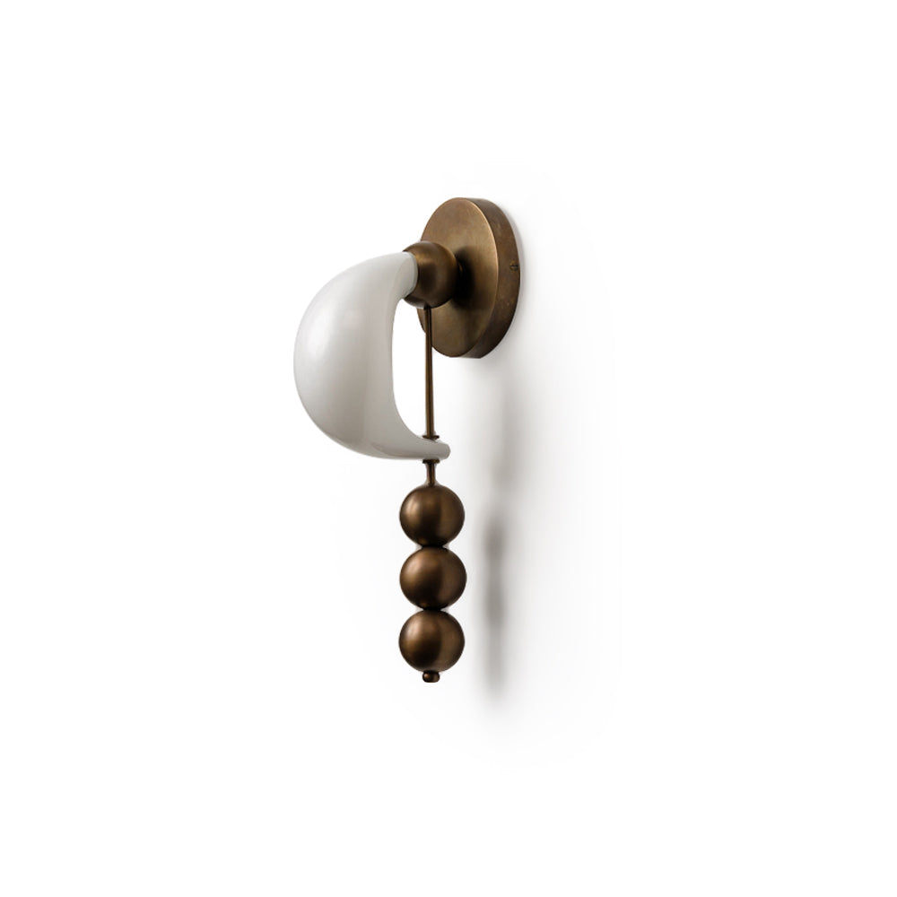 Bent Glass Wall Light