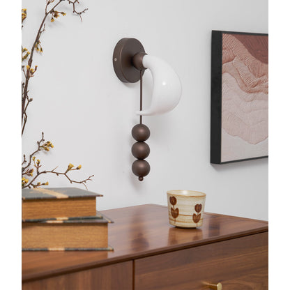 Bent Glass Wall Light