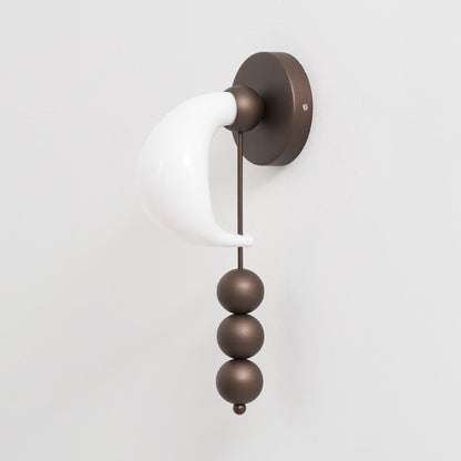 Bent Glass Wall Light