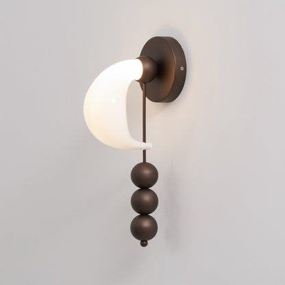 Bent Glass Wall Light