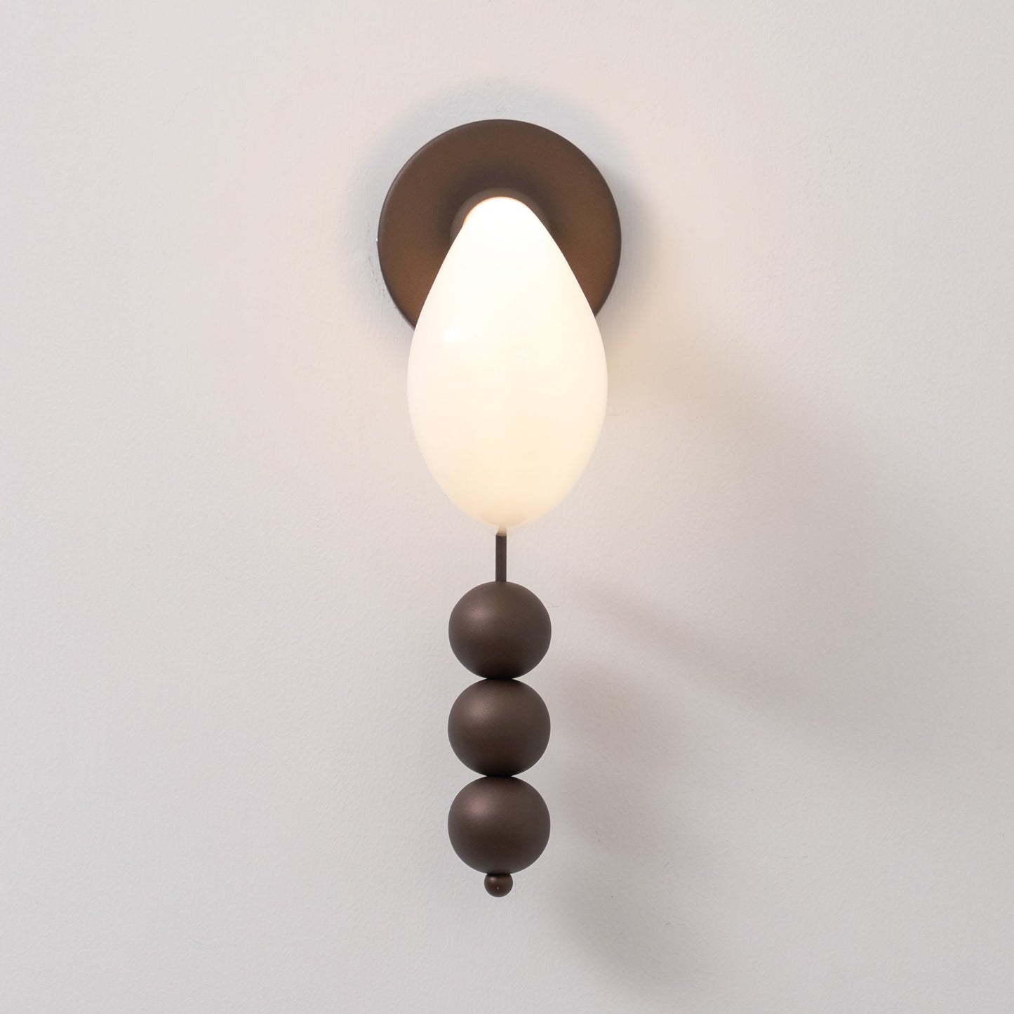 Bent Glass Wall Light