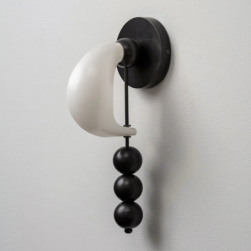 Bent Glass Wall Light