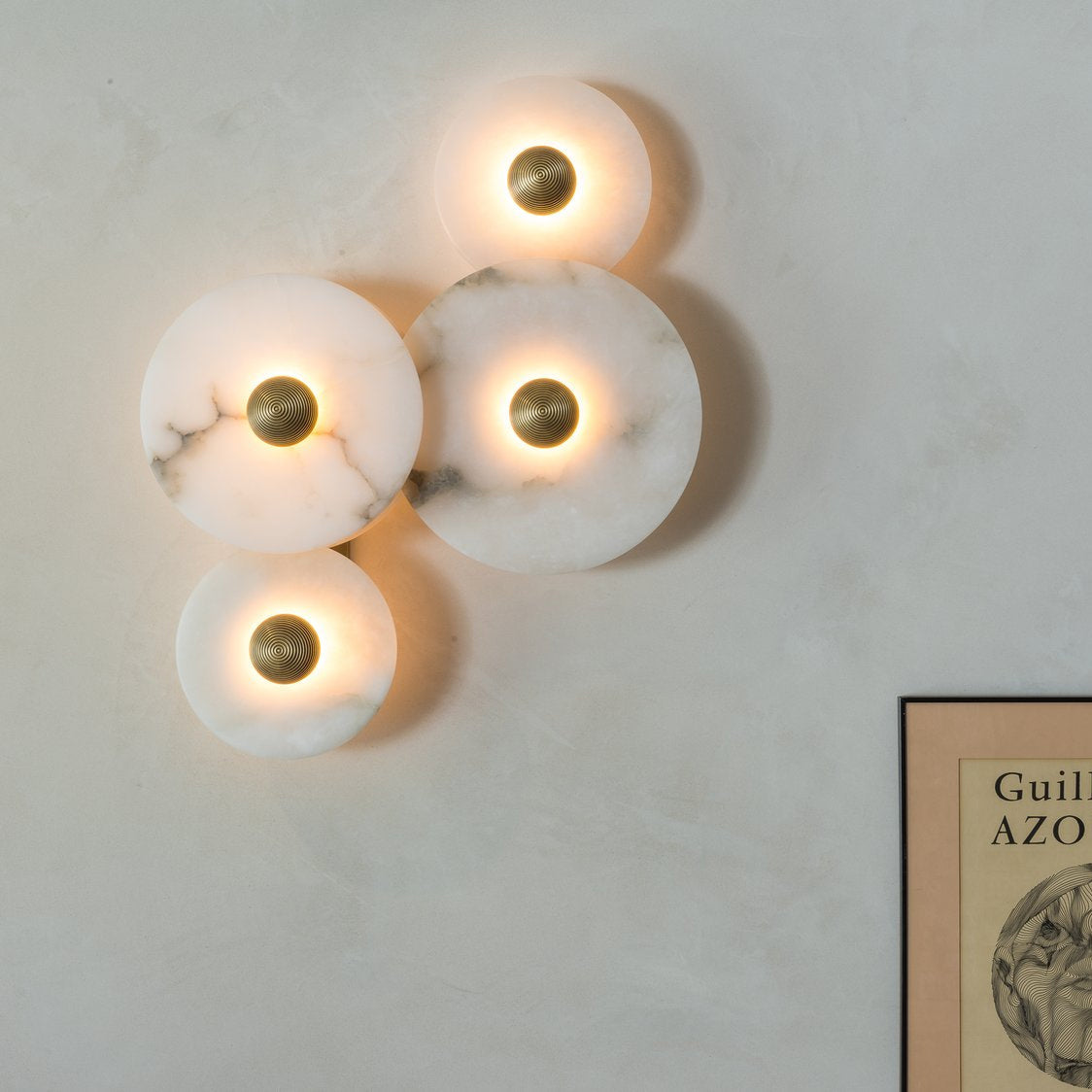 Beran Alabaster Wall Lamp
