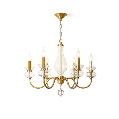 Bergdorf Glass Chandelier