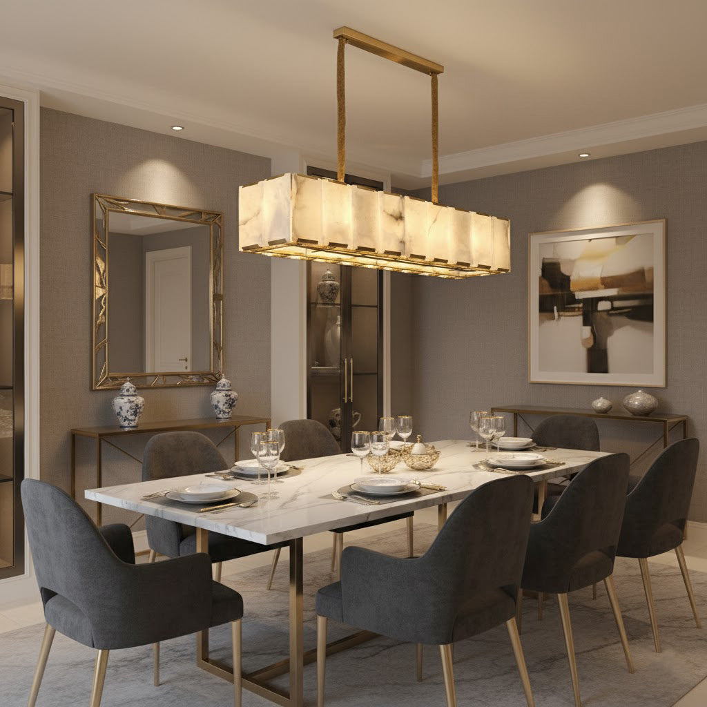 Bernardi Alabaster Chandelier