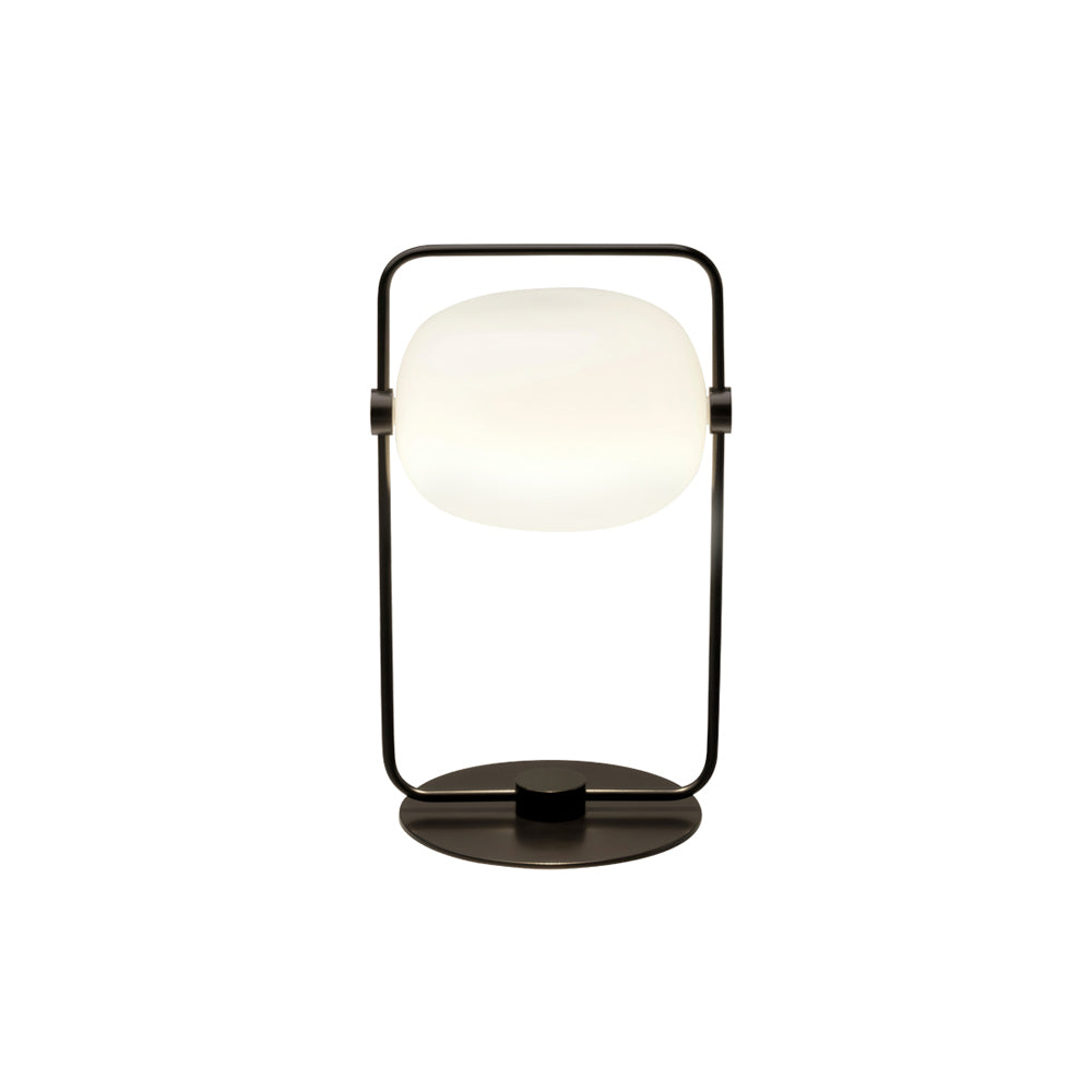 Black Galet Table Lamp