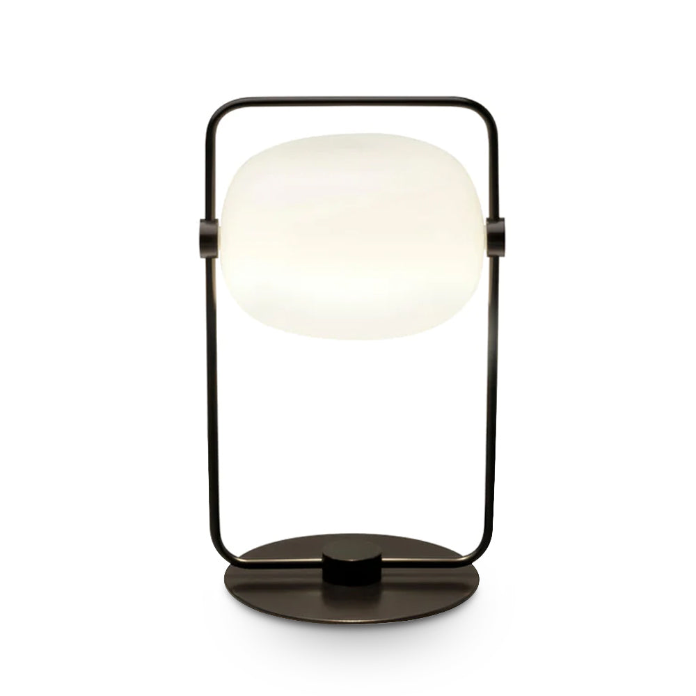 Black Galet Table Lamp
