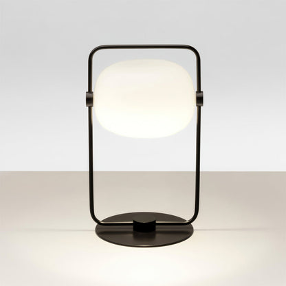 Black Galet Table Lamp