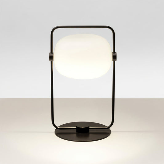 Black Galet Table Lamp
