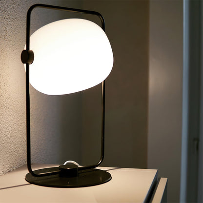 Black Galet Table Lamp