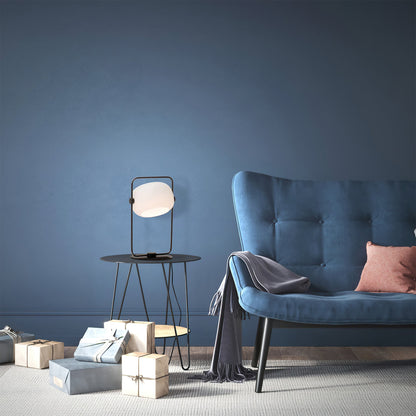 Black Galet Table Lamp