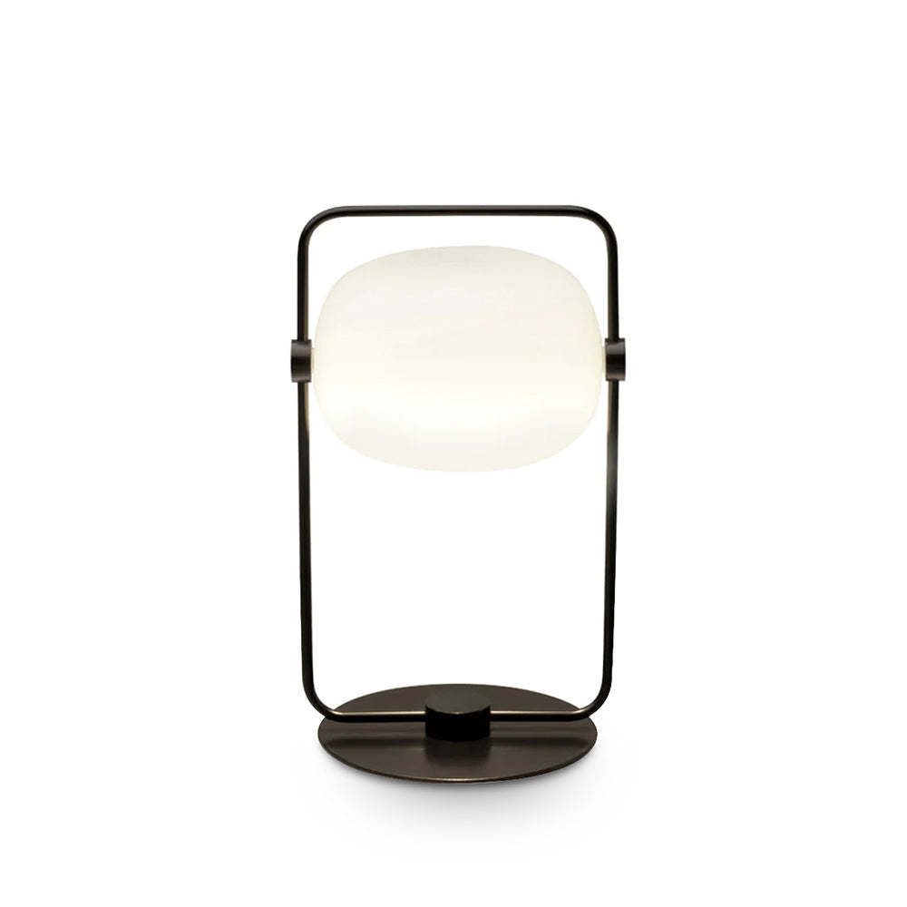 Black Galet Table Lamp