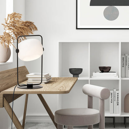 Black Galet Table Lamp