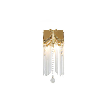 Bow Tie Crystal Wall Lamp