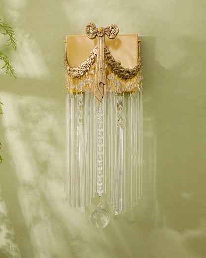 Bow Tie Crystal Wall Lamp