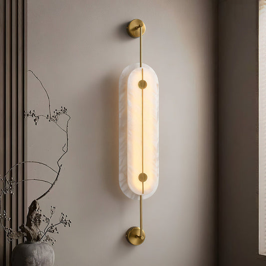 Brace Alabaster Wall Lamp