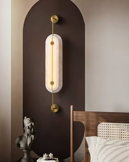 Brace Alabaster Wall Lamp