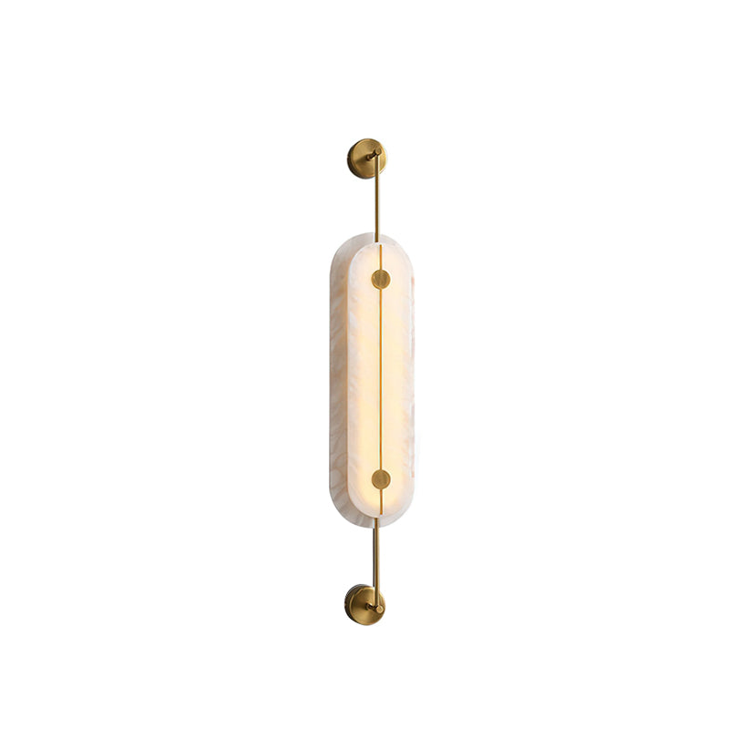 Brace Alabaster Wall Lamp