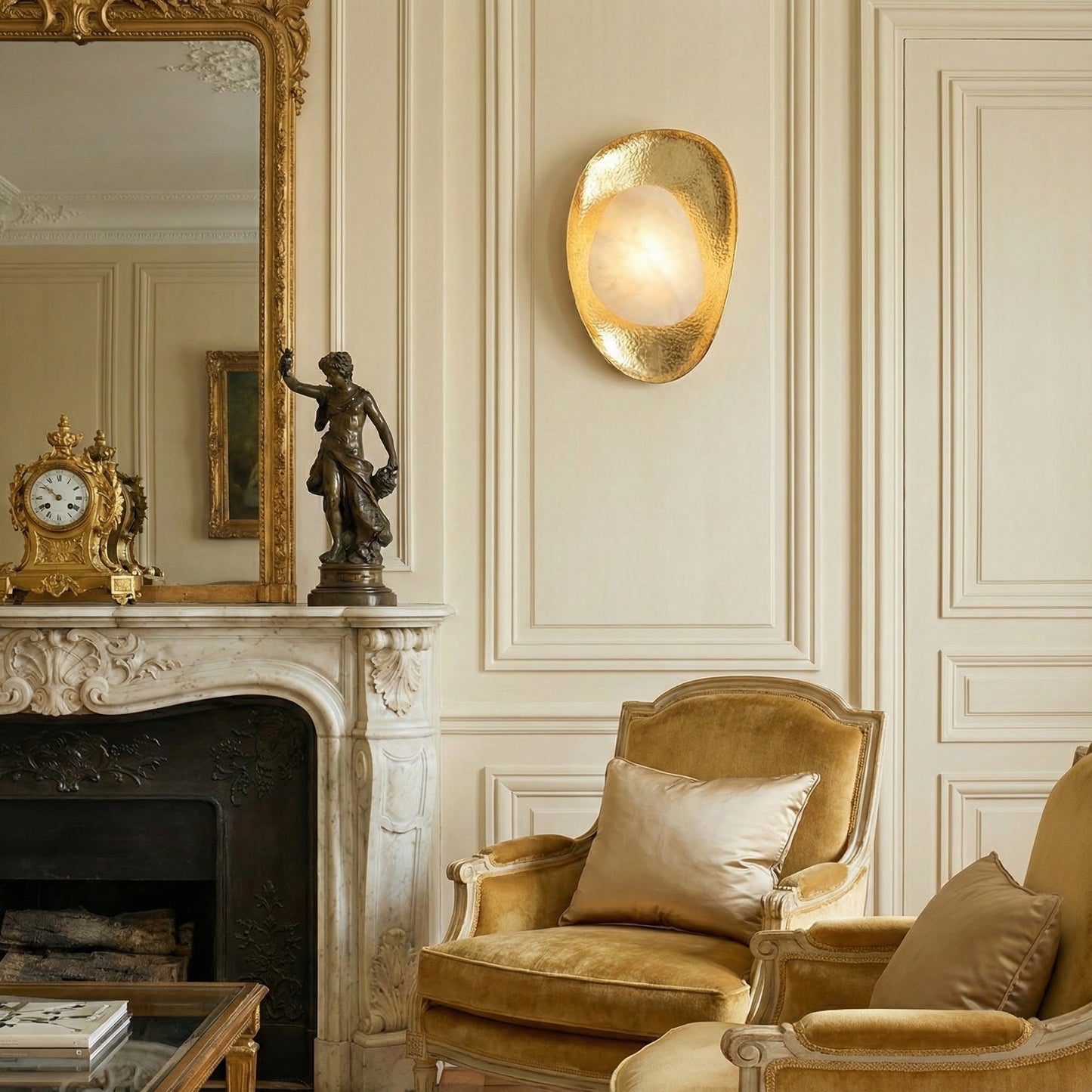 Maricel Alabaster Wall Lamp