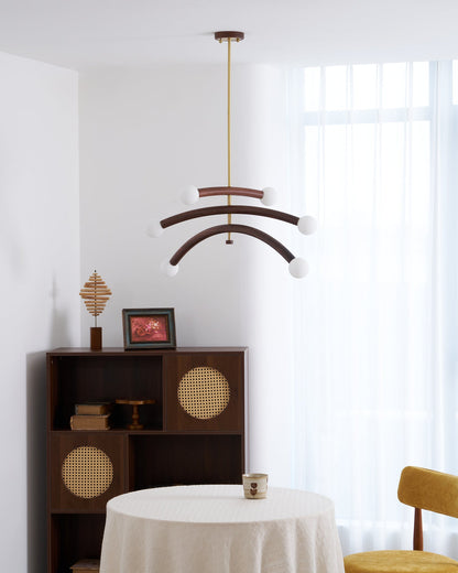 Branch Molecular Chandelier