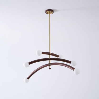 Branch Molecular Chandelier