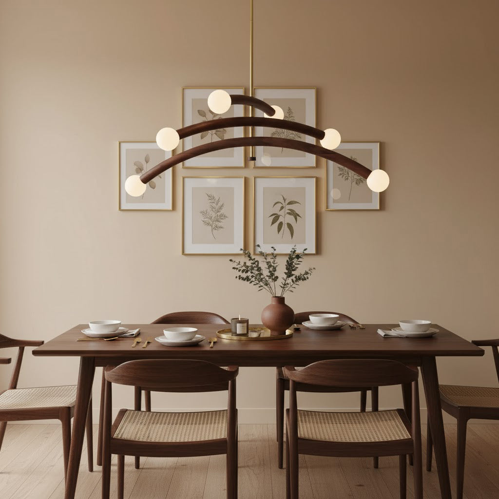 Branch Molecular Chandelier