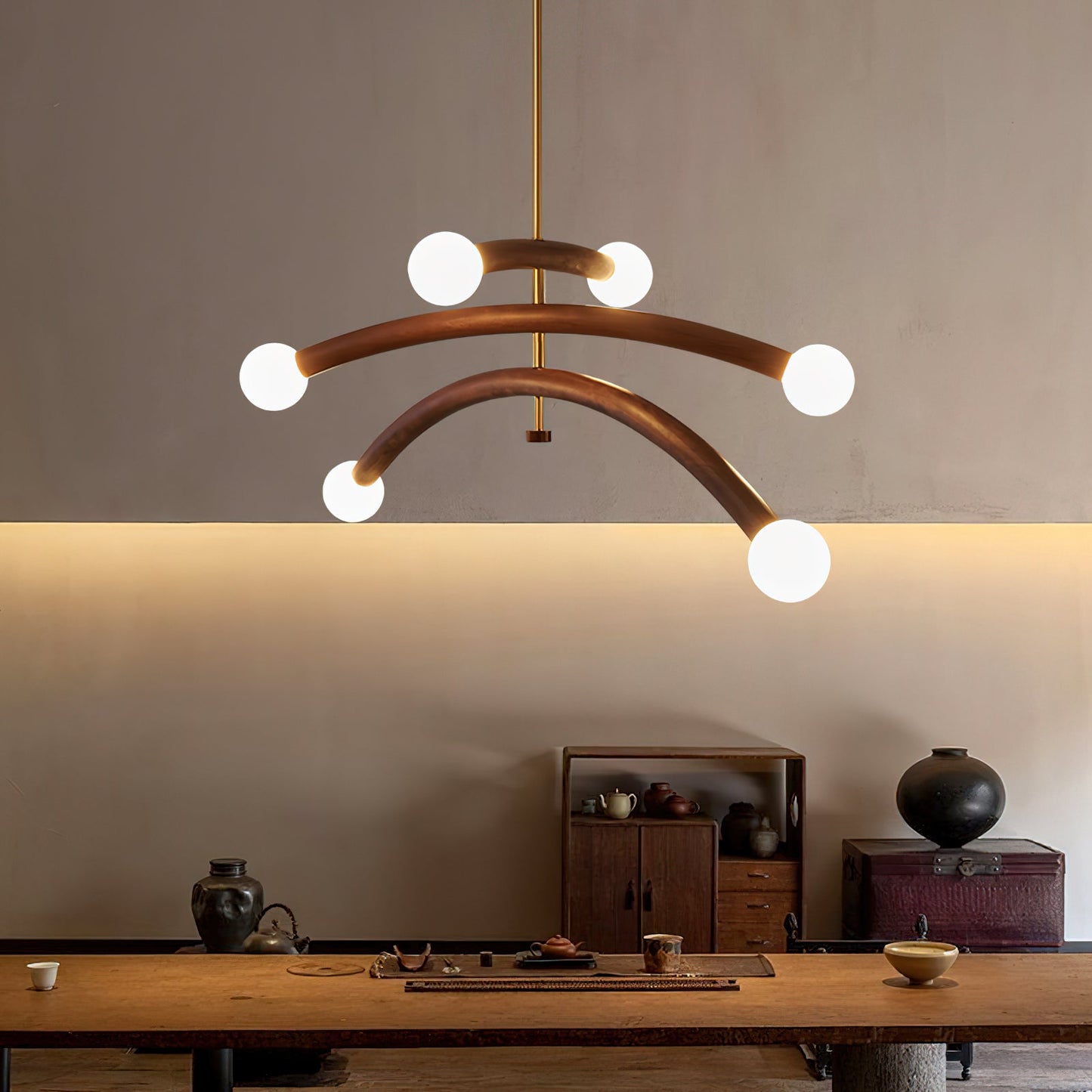 Branch Molecular Chandelier