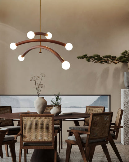 Branch Molecular Chandelier