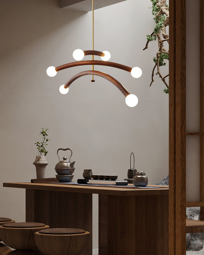 Branch Molecular Chandelier