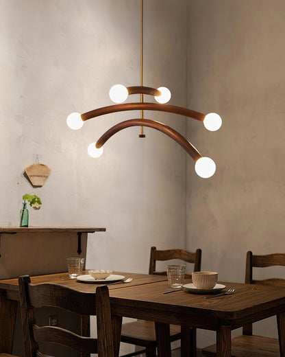 Branch Molecular Chandelier