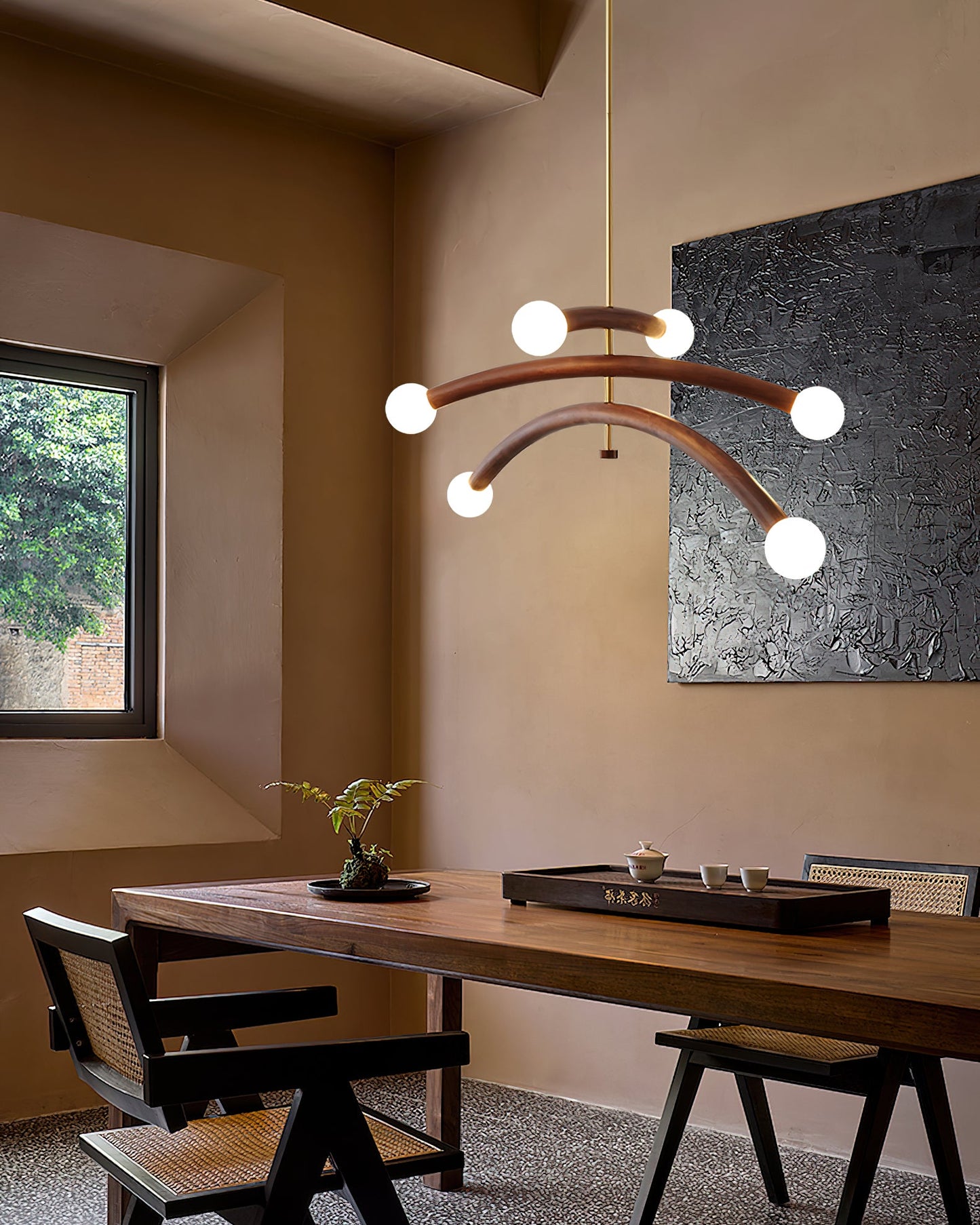 Branch Molecular Chandelier