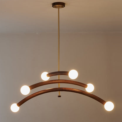 Branch Molecular Chandelier