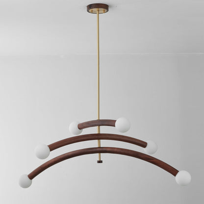 Branch Molecular Chandelier