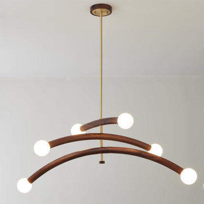 Branch Molecular Chandelier