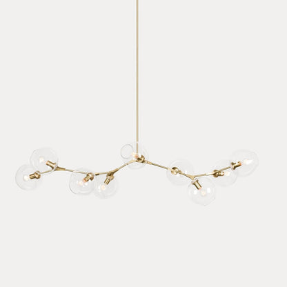 Perry Globe Horizontal Chandelier