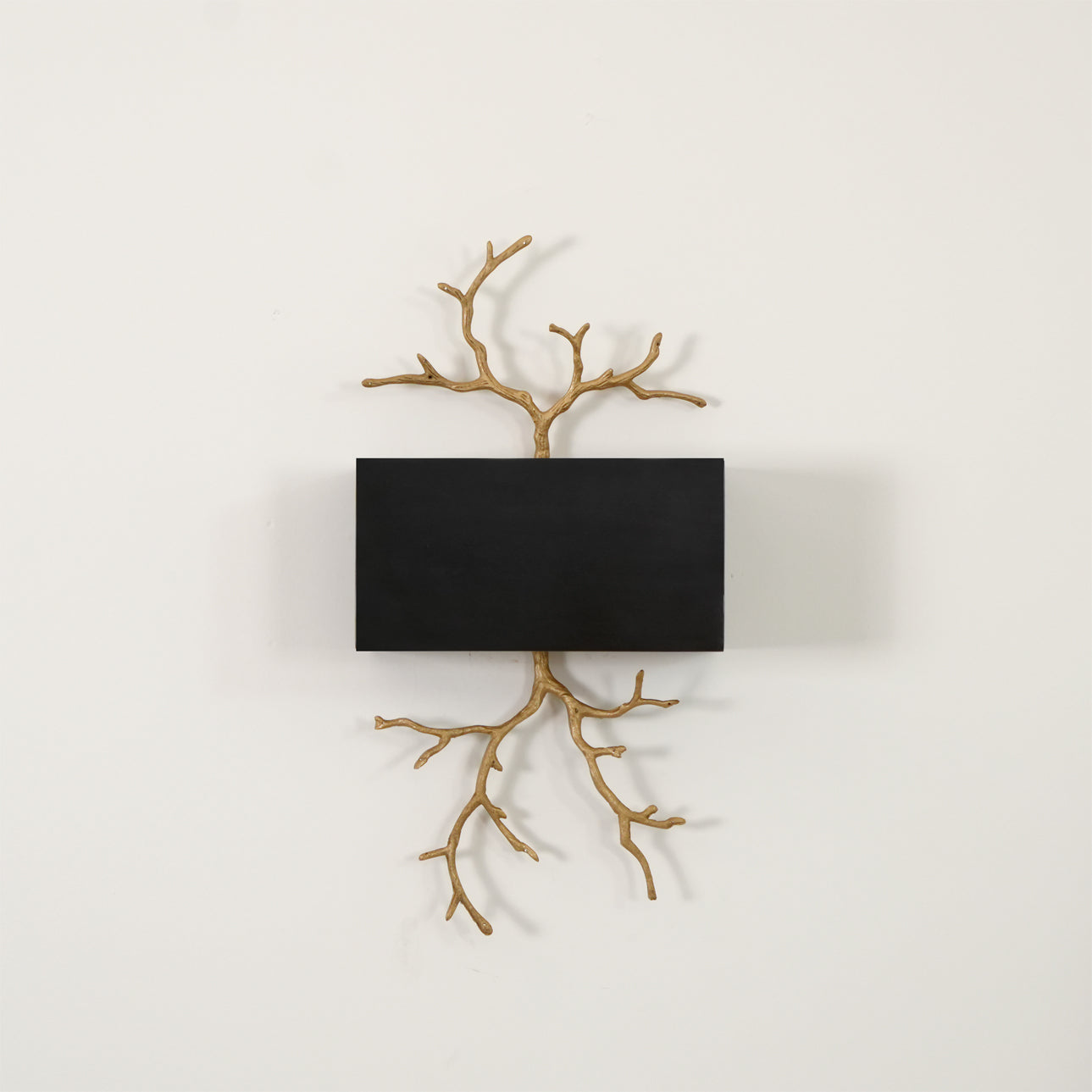 Brass Branch Wall Lamp