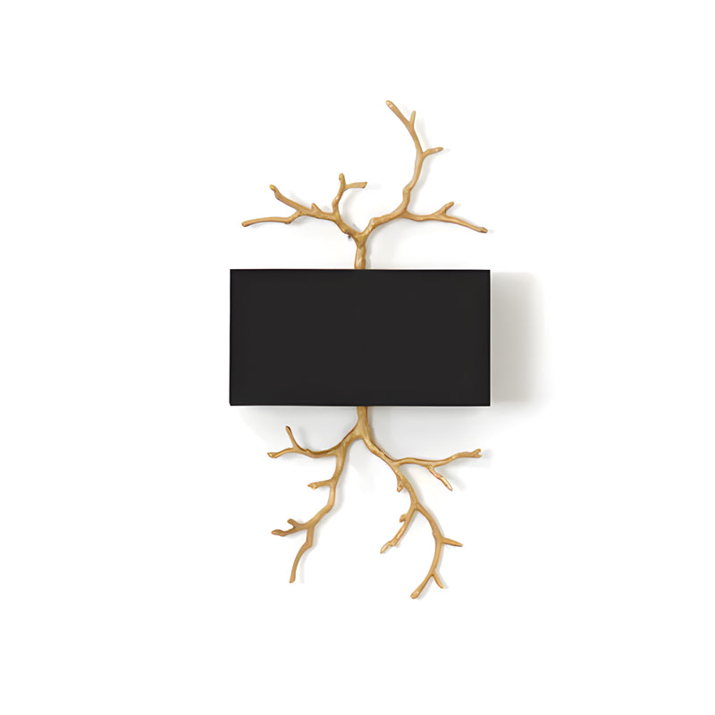 Brass Branch Wall Lamp