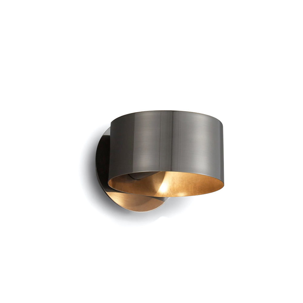 Brass Drum Wall Lamp