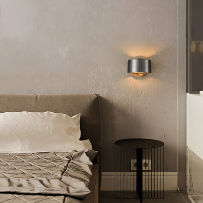 Brass Drum Wall Lamp