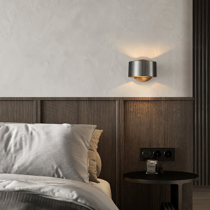 Brass Drum Wall Lamp