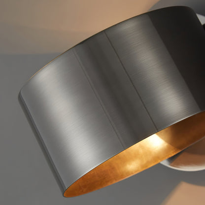 Brass Drum Wall Lamp