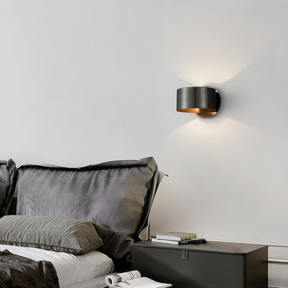 Brass Drum Wall Lamp
