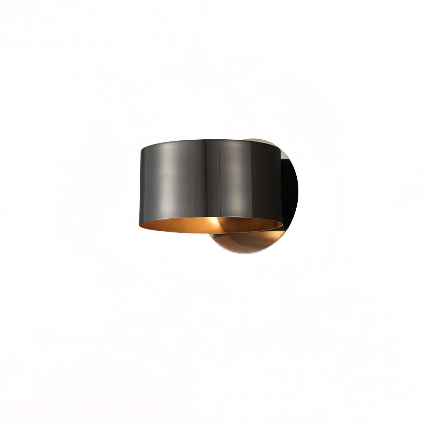 Brass Drum Wall Lamp