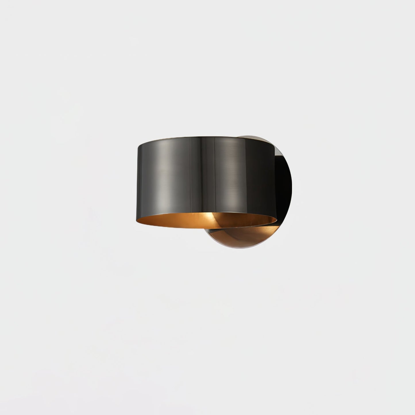 Brass Drum Wall Lamp