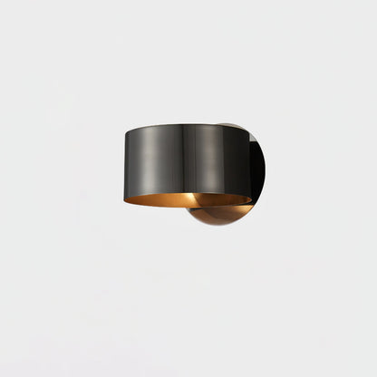 Brass Drum Wall Lamp