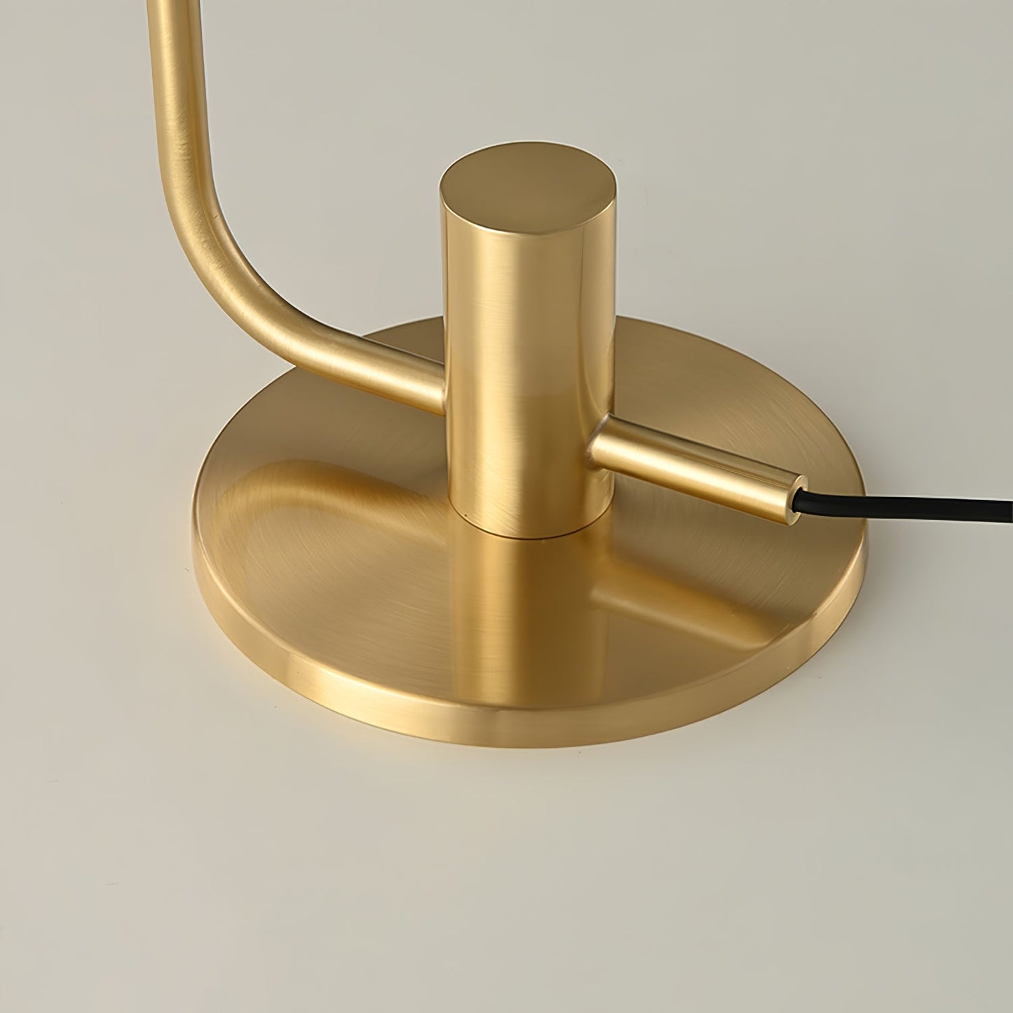 Brass Globular Table Lamp